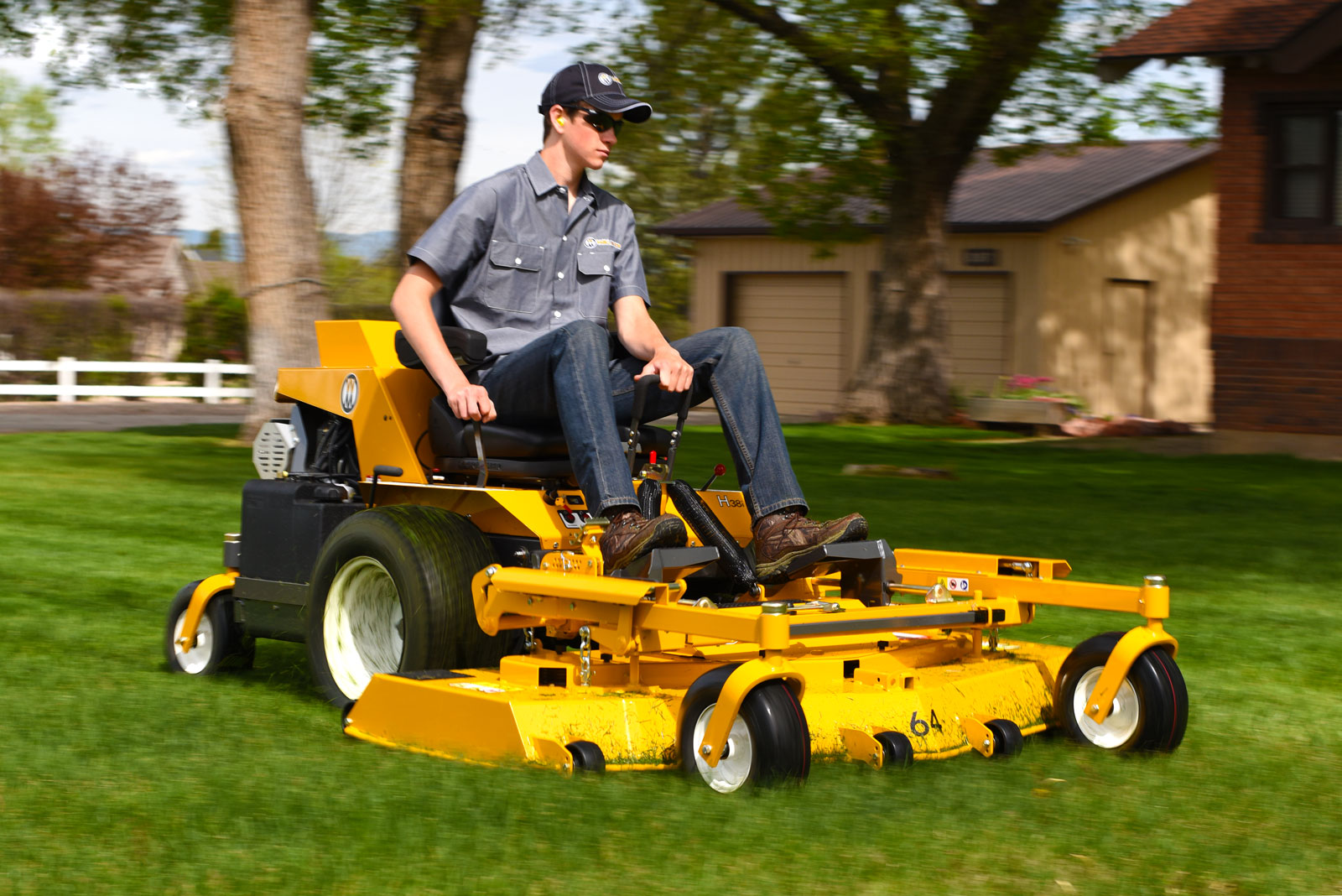 The Walker Model H38i Commercial Lawn Mower
