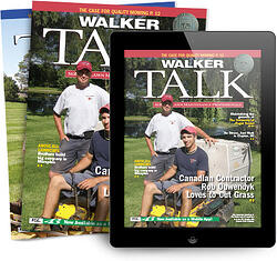 Walker Talk Magazine and iPad