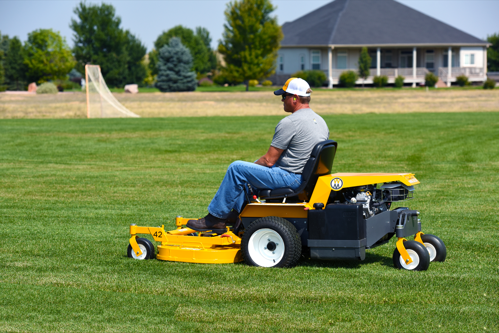 The Walker Model B18 Commercial Lawn Mower