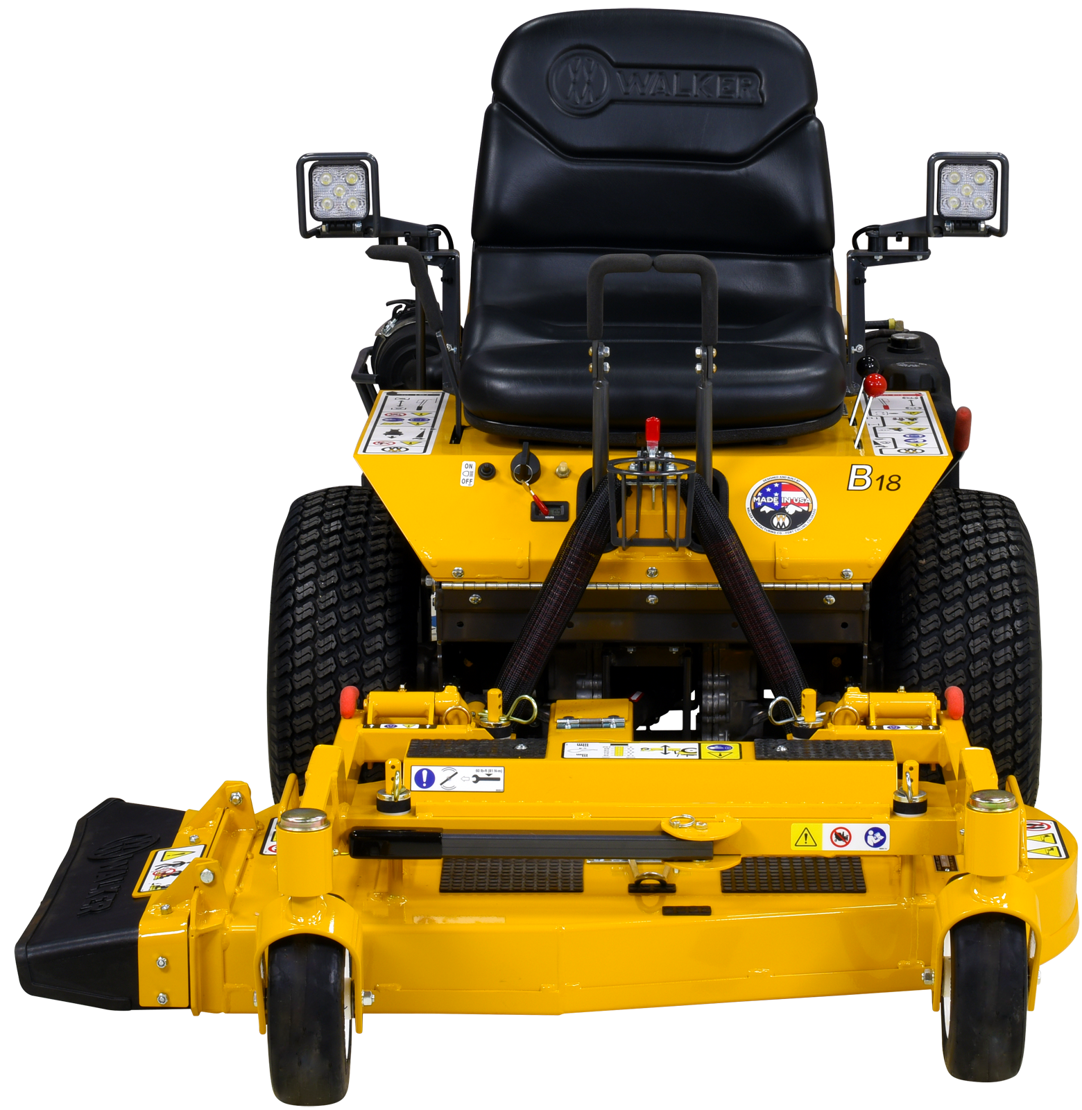 The Walker Model B18 Commercial Lawn Mower