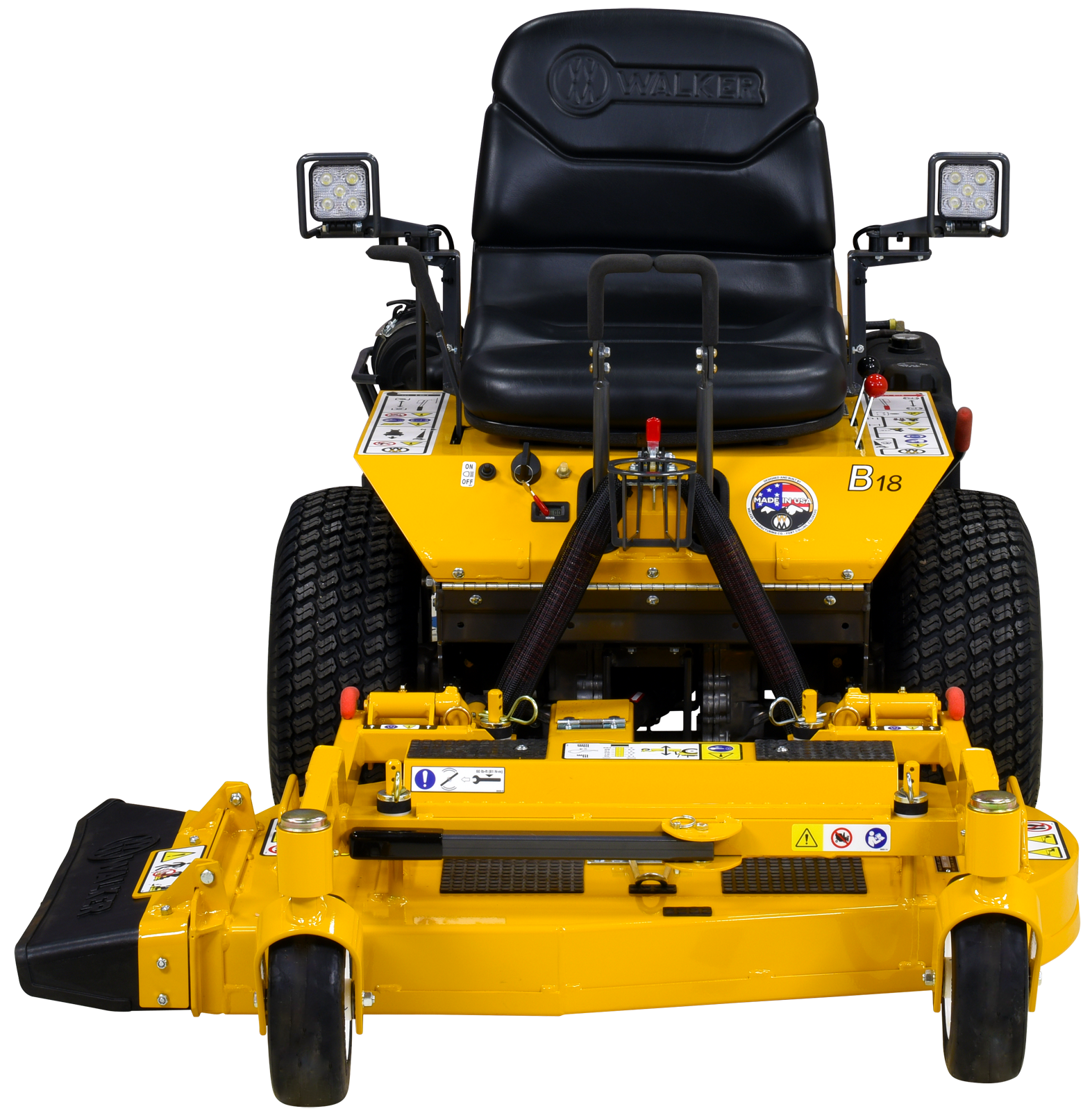 The Walker Model B18 Commercial Lawn Mower