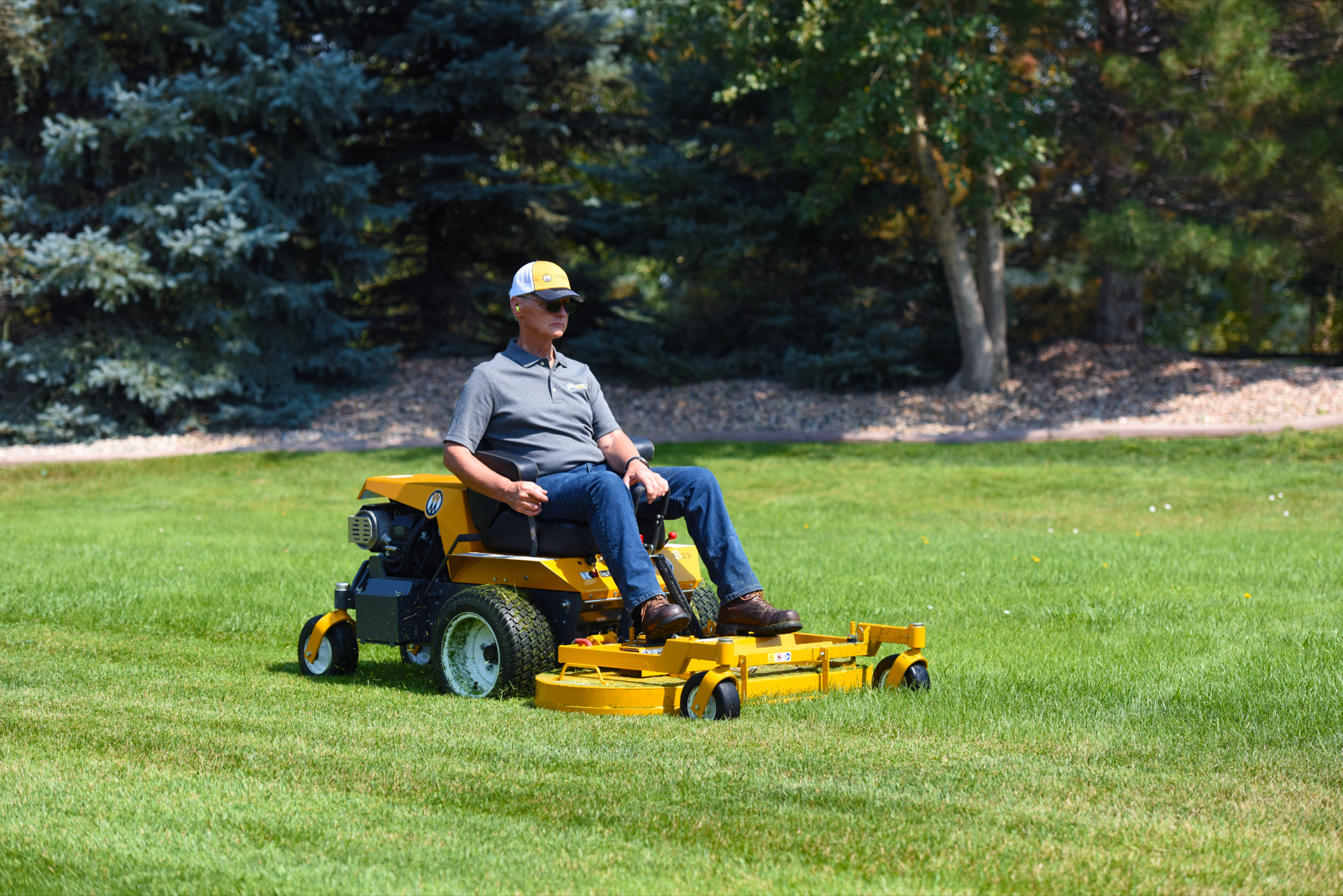 The Walker Model B23i Commercial Lawn Mower