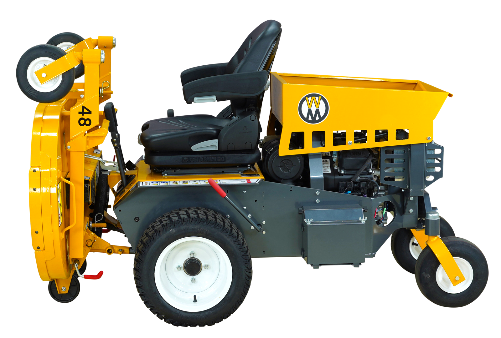The Walker Model B27i Commercial Lawn Mower