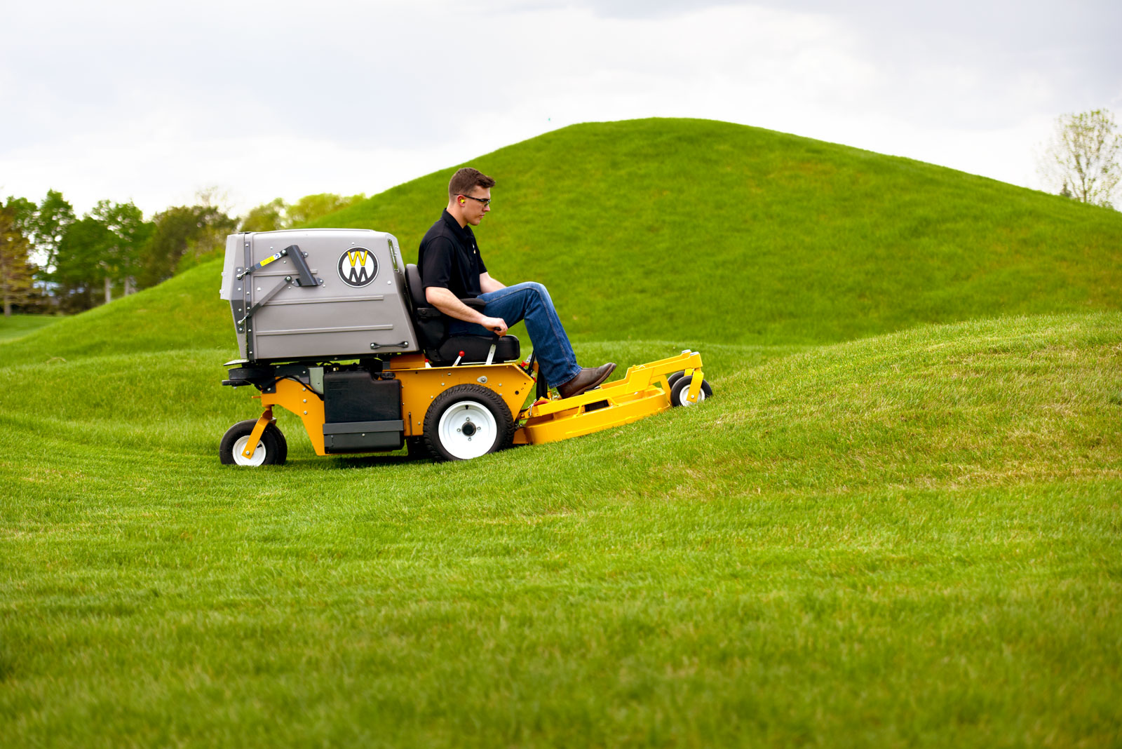 The Walker Model C23i Commercial Lawn Mower