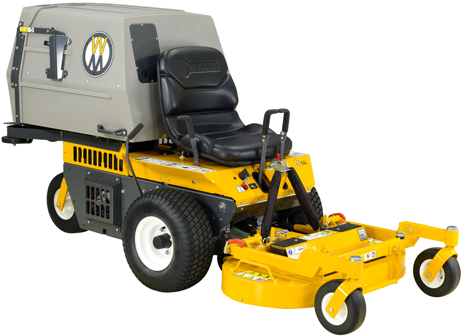 The Walker Model S14i Commercial Lawn Mower