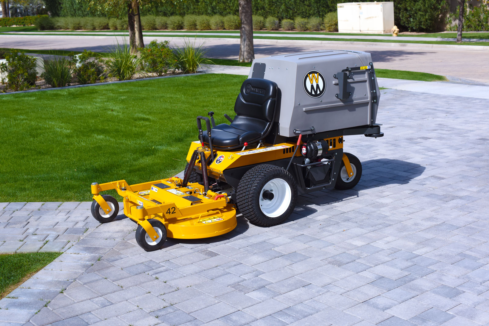 The Walker Model S18 Commercial Lawn Mower