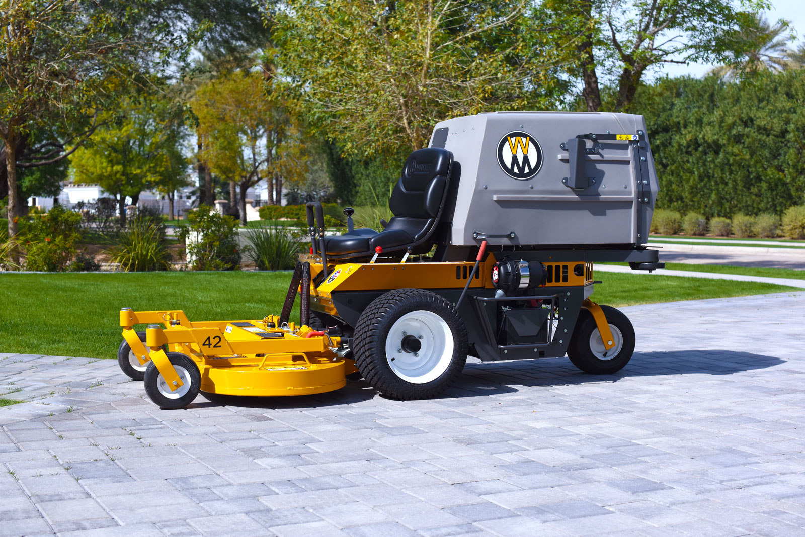 The Walker Model S18 Commercial Lawn Mower