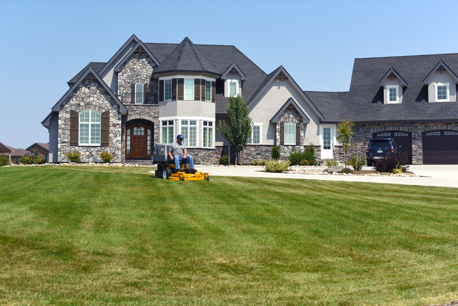 The Walker Model S18 Commercial Lawn Mower