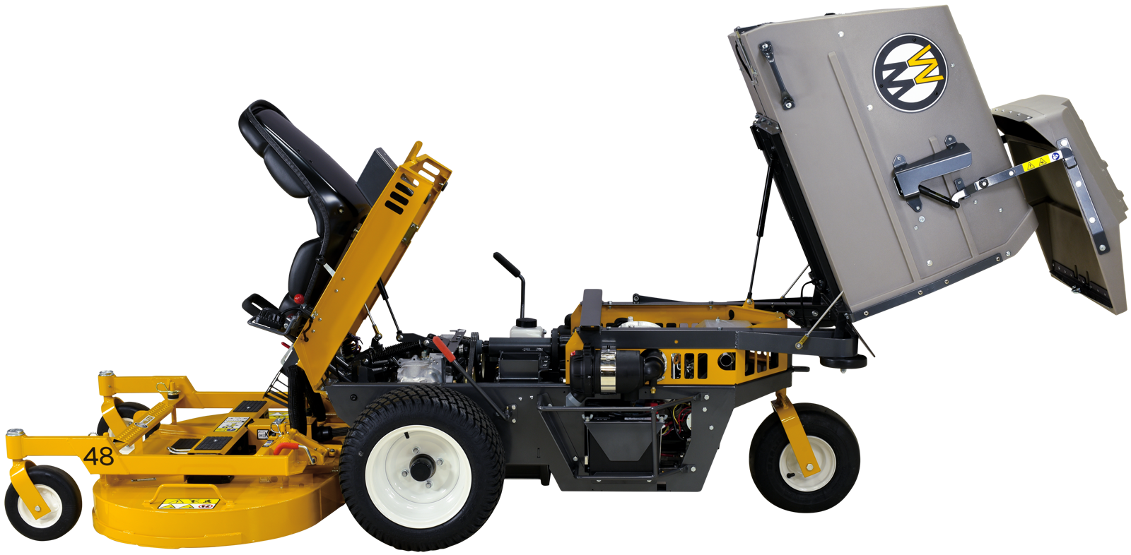 The Walker Model S18 Commercial Lawn Mower